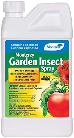 Monterey LG6135 Vrt sprej protiv kukaca, Insekticid i пестицид s концентратом Spinosad, 32 oz