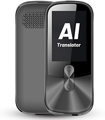 Uređaj govorni tumača ANFIER sa 2,4-inčnim zaslonom osjetljivim na dodir Dvosmjerni Elektronski Uređaj za Prevođenje (W02), Uređaj tumača AI u realnom vremenu sa snimanja, 108 Jezika |Wi-Fi|