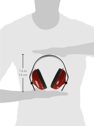 Howard Leith od Honeywell - HLIQM24+ QM24+ multi-pozicija slušalica s dielektrična zaštitom (QM24), crvena