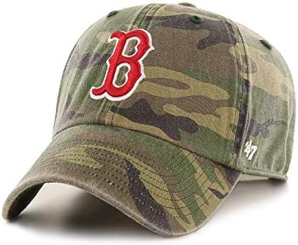 '47 Brand Boston Red Sox Stavlja Šešir, Kapa, Odjeća, Выстиранную Kamuflaža/Crvena