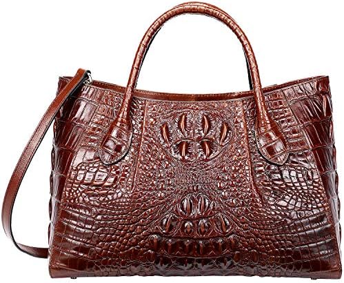 Ženske torbe PIJUSHI od krokodilske kože s gornjom ručkom Dizajnerske torbe-torbe za žene