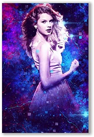 Plakat Taylor Swift je Prekrasan , Prekrasan Dar Za Ljubitelje Taylor Swift ,Najbolji i Najnoviji Poster za Zid Umjetnosti Home Dekor Sobe,Veličinu 12x18, 16x24, 24x36 Cm, Bez Rama