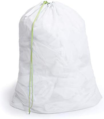 Promišljeni dizajn Diva zabio torbe za odjeću od teška mreže s remen s push button dvorac - Mrežasti materijal