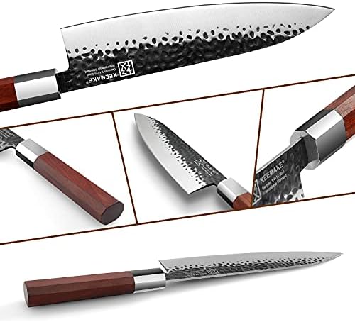 Kuhar nož, Profesionalni Japanski Nož 8-inčni Kuhinjski Nož Chef Гьюто, Krivotvorenu Njemački Высокоуглеродистый