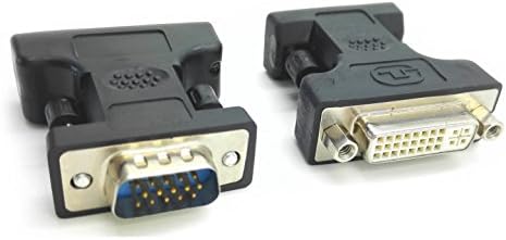 Kabel adapter zdyCGTime DVI na VGA - Crna - F/M,Kabel adapter DVI(24+5) na VGA(15pin) - Crna - F/M,