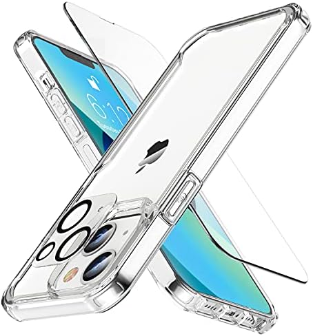 ORETech Dizajniran za poklopac za iPhone 13,2-x Cm Zaštitni zaslon od kaljenog stakla i Zaštitnom Staklu objektiva
