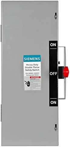 Siemens DTNF321 30-Амперный 3-Polni 240-voltni 3 Žičane Sigurnosnih prekidača Bez Topljenja s dvostrukim bacanja