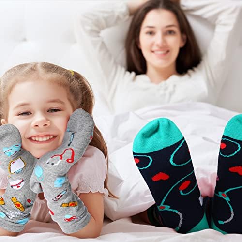 4 Para novih proizvoda za Božićne darove za njegu sestre Tematske čarape za medicinske sestre Slatka čarape