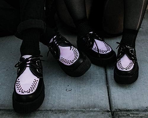 Cipele T. U. K. Unisex V9564-Penjalice za odrasle, Crna i pink туковая koža Viva Mondo spora vožnja