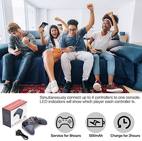 Kontroler Switch-Pro za Nintendo - Profesionalni Dodatni Bežični kontroler FEEERMY za switch/preklopnik Litra,