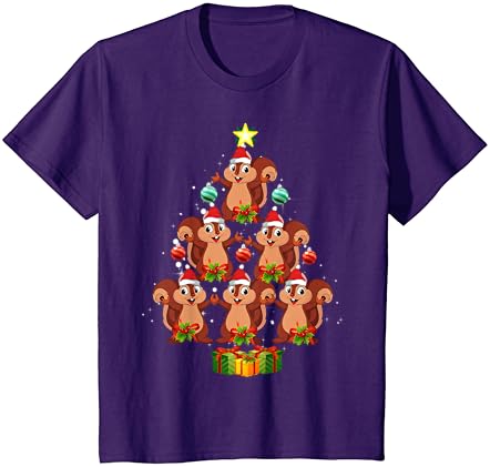 Proteina Božićno Drvce Santa Šešir Dekoracija Dekor Zabavna Božićna T-Shirt