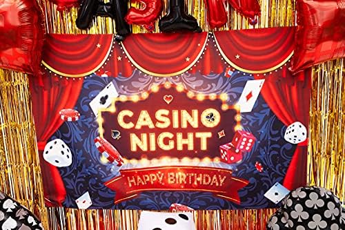 Ukras za tematske zurke u casino Na rođendan u Las Vegasu, Večernje pribor za poker, casino, Set za odrasle,