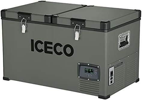 Prijenosni dvozonski hladnjak ICECO VL60 sa kompresorom SECOP, 60 Litara, Platine kompaktnog hladnjaka, dc 12/24