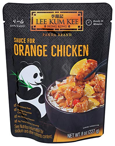 Korporativni umak Lee Kum Kee Panda za narančine piletina, 8 unca (Pakiranje od 6 komada), 0 g Trans masti,