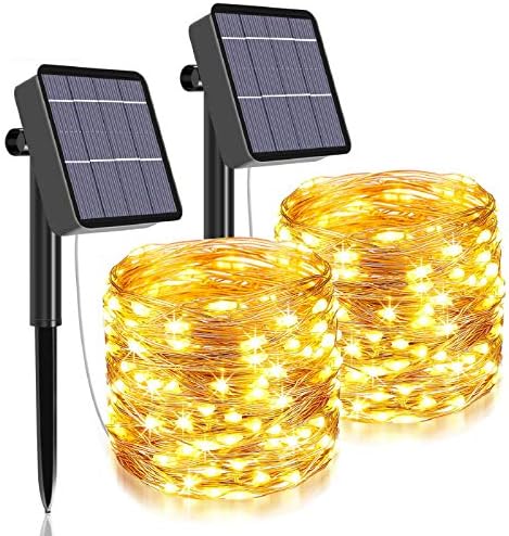 Solarni Niz Svjetiljke Na Otvorenom,480 LED i 160 Metara Ультрадлинного Sunčeve Svjetlosti Starbright sa back-up