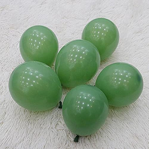 Полынно-Zeleni Baloni,3 Različite Veličine 77 Zapakirane Zelenih Balona 12 Cm,5 Cm,10 Cm Eukaliptusa Maslinasto-Zeleni