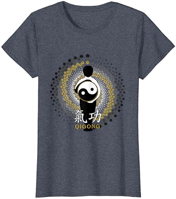 Qigong - Yin-Yang, Energetska Meditacija, Tai-Chi, t-Shirt s Цигуном