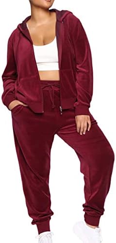 Sexyshine Ženska casual odjeća iz 2 predmeta, Majica sa kapuljačom na munje i sportske hlače, Sportske setove,