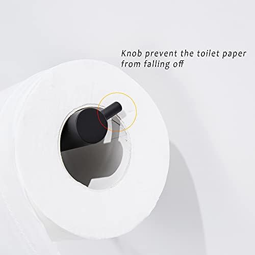 MARMOLUX ACC Držač za Toaletni Papir za Kupaonicu Crna Roll Dispenzer Zidni Držač Držač Za Ručnik Za Ruke Stalak