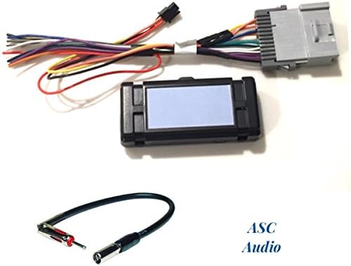 ASC Audio Премьюим Auto Stereo Радиопроволока i Antenski Adapter za neke GM vozila Chevrolet 03-06 Silverado,