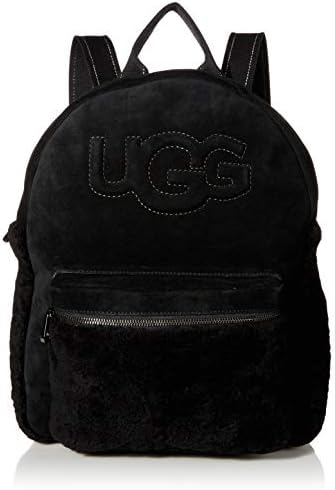 Ugg čizme Ženski ruksak Dannie II kožuh, Crni, Veliki