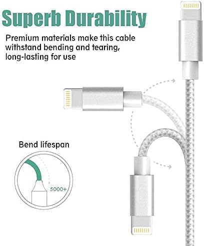 Kabel Apple Lightning Kabel za punjač iPhone Apple Certified MFi Kabel za punjač iPhone 13 12 11 Pro Xs Max