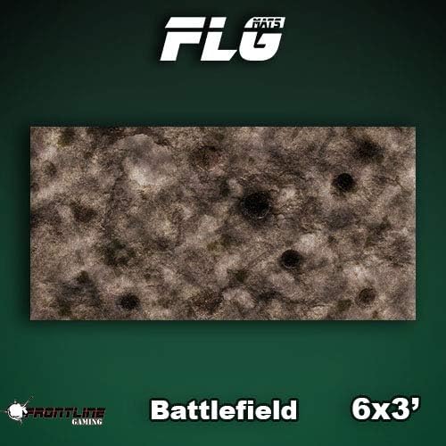 Frontline Gaming - Mat FLG - Battlefield 6x3' - Неопреновый mat Wargaming