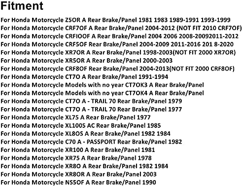 2 komada Regulator zategnutosti lanca motor Radi za Honda Modela XR50R XR70R CRF70F CRF80F CRF100F CT70 XL75