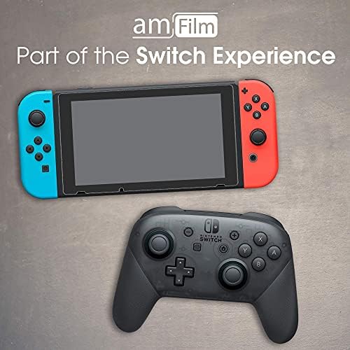 Zaštitni sloj od kaljenog stakla amFilm za Nintendo Switch 2017 (2 pakiranja)