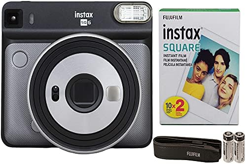 Fujifilm Instax Square SQ6 + Instant film Fujifilm Instax Square (20 Listova) Komplet sa Velikim naljepnicama