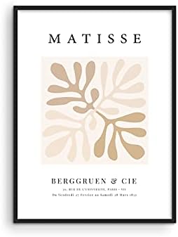 Kuća i nijanse Izložba zidne umjetnosti Henri Matisse Plakat - Isječci iz papira Matissea i Apstraktno zid umjetnost