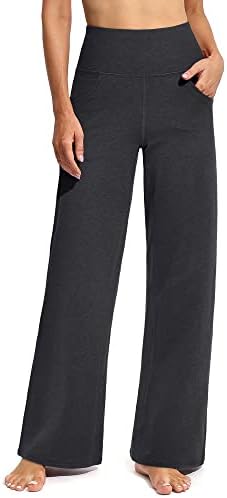 Promover Široke hlače za joga za žene Besplatan Udoban Spaljene Sportske hlače s džepovima Elastične hlače s