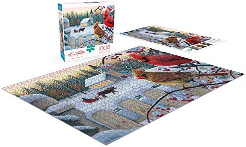 Igre Buffalo - Kim Норлиен - Bijelo-Malina Jutro - Puzzle od 1000 komada