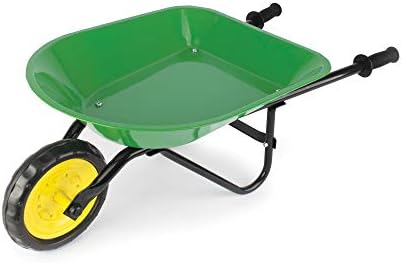 Čelična kolica John Deere Farm Igračke za djecu u dobi od 2 i više godina, 34 cm, Zeleno