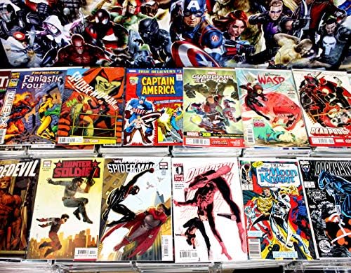 Poklon pakiranje za strip Premium klase-Zbirka od 24 stripova - SAMO za MARVEL - Torba za strip superjunaka