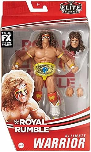 Figurica WWE MATTEL Ultimate Warrior Royal Rumble od luksuznih zbirka s autentičnim снаряжением i priborom,