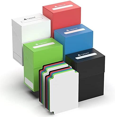 Kutija s palube od 5 karata Rayvol s 2 razdvojene / Box - Set od 5 Kartica za TCG ( Plava, Crvena, Zelena, Crna,