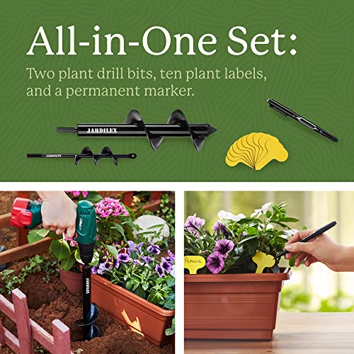 Bušilice za sadnju - Set vježbi za vrt spirale vježbi za sadnju biljke, sadnjom lukovica, iskopavanje kišobrana
