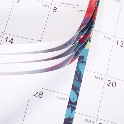 Zidni kalendar na 2022 godine - 12 Mjesečnih Zidnih Kalendara, 12 x 17, od siječnja do prosinca 2022 2022 godine, Veliki blokovi s datumima po Julijanskom kalendaru i Hamer papir, pogodni su za planiranje i uređenje Vašeg doma i ureda