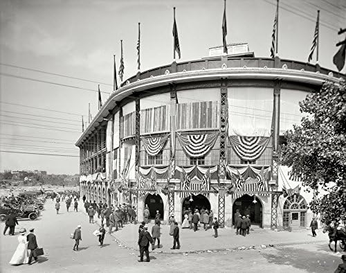 Forbes Field Pittsburgh Početkom 1900-ih godina Umjetničku sliku plakata Foto Američki Bejzbol stadiona Plakati