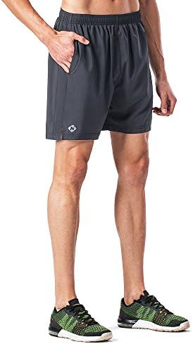 Muške kratke hlače za trčanje NAVISKIN 5 inča быстросохнущие sportske kratke hlače za trening na otvorenom džep