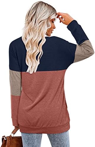 Magritta svakodnevne Ženske majice s okruglog izreza, pulover dugih rukava, slobodni stil, tunika, мешковатая