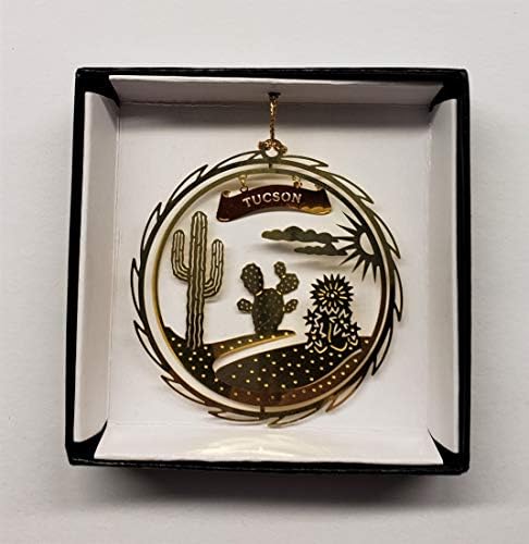 Ja Volim Svoj Poklon Kutiji od Bezobrazan Ornament Of Tucson iz Crne Кожзаменителя Arizona