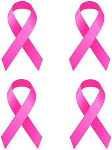 4 Kom. Najbolji Velike Ružičaste Vrpce Podrška Svijesti o Raku Dojke Preživjela Auto Oznaka Sudarač Vinil Naljepnica