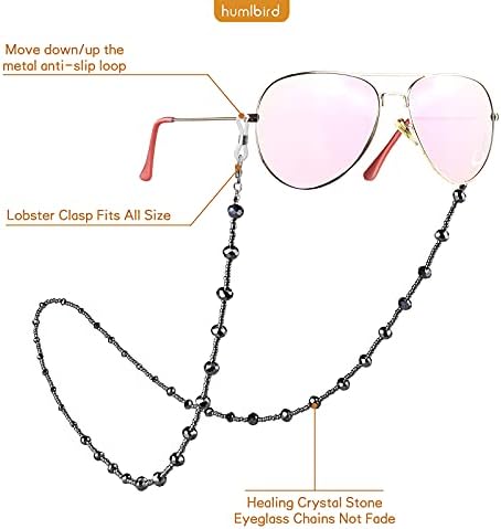 lanac za naočale humlbird za žene Moderan Remen Za Maske Od Prirodnih Kristala Lanac Za Naočale Za oči Remen