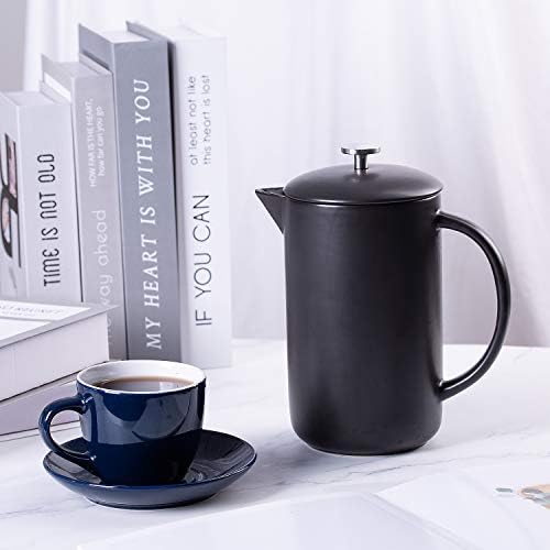Keramičke aparat za kavu Cutiset Premium klase za Pripremu kave i čaja u Francuskom Tisku, 34 unce
