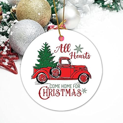 Sva srca Dolaze Kući na Božićni Ukras za poklopac Motora za automobile Prirodne Božićne Dekoracije Najbolji