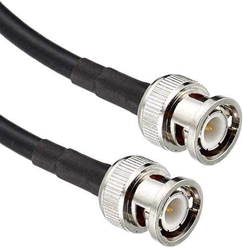 Koaksijalni kabel BNC od čovjeka do čovjeka BNC RG58 S niskim gubicima Rf koaksijalni kabel 50 Ω 16,4 ft (5