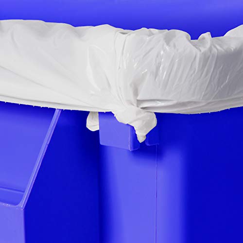 Commercial 23-галлонный Komercijalni Tanak Kanta za smeće, Plava s logotipom Recikliranje, 2 pakiranja