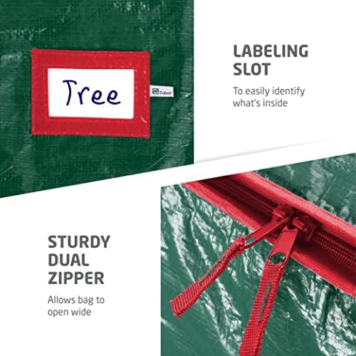 Torba za pohranu Božićno drvce 2 pakiranja-Svaka torba je Pogodna za odmor Umjetne-Demontira božićno drvce Visine